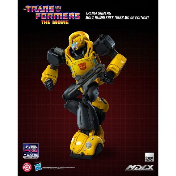Transformers MDLX Action Figure Bumblebee (1986 Movie Edition) 12 cm