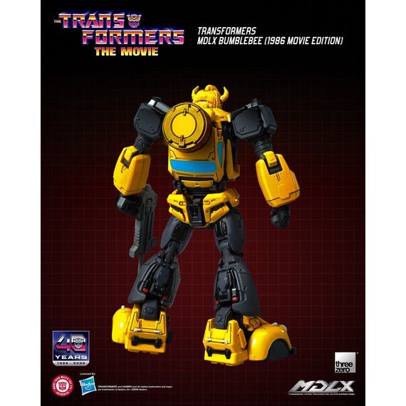 Transformers MDLX Action Figure Bumblebee (1986 Movie Edition) 12 cm