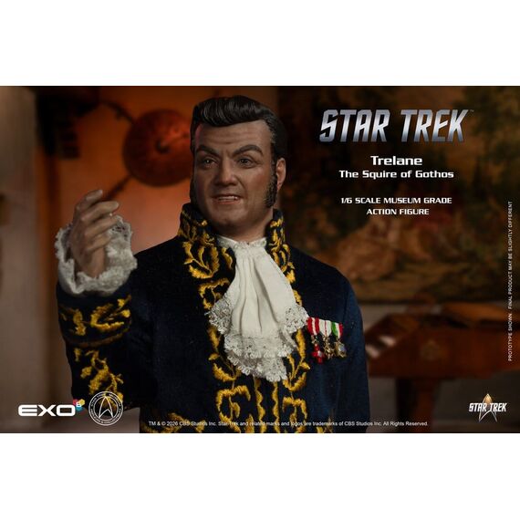 Star Trek: The Original Series Action Figure 1/6 Trelane, The Squire of Gothos 29 cm