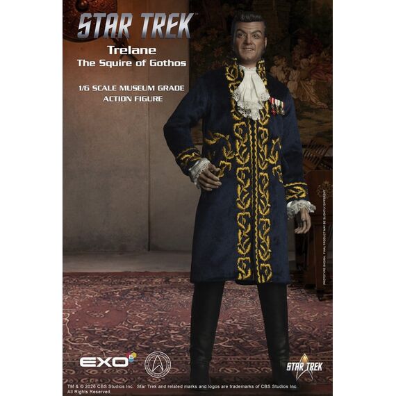 Star Trek: The Original Series Action Figure 1/6 Trelane, The Squire of Gothos 29 cm