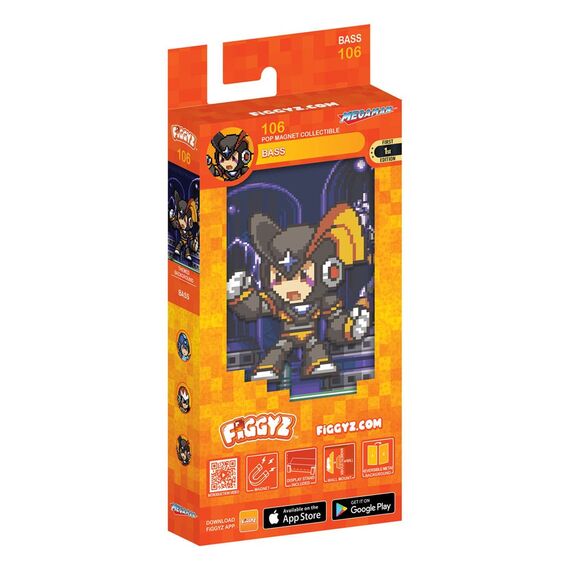 Mega Man FiGGYZ Magnet Collectible Bass 11 cm
