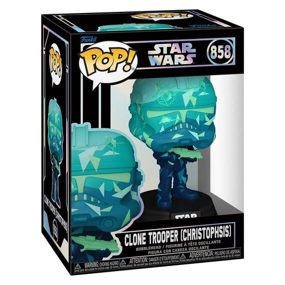 Star Wars POP! Vinyl Bobblehead Figure Clone Trooper (Christophsis) 9 cm
