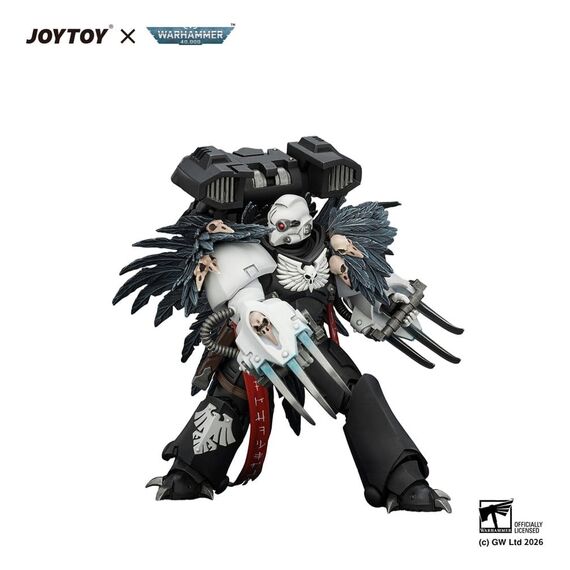 Warhammer Action Figure Raven Guard Chapter Master Aethon Shaan 13 cm