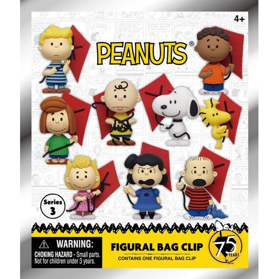 Snoopy 3D PVC Bag Clips Series 3 Blind Bag Display (24)