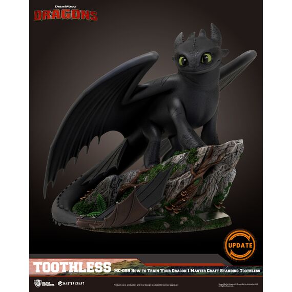 DRAGON - Toothless - Statuette Master Craft 31cm