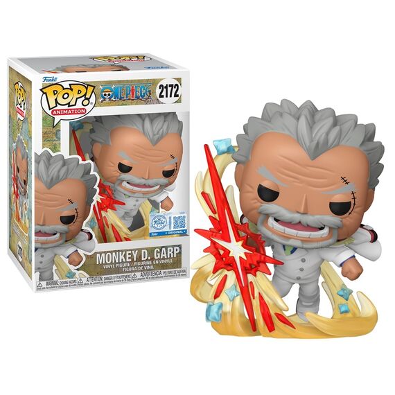 ONE PIECE - POP Animation N° 2172 - Garp Galaxy impact with Chase (GW)