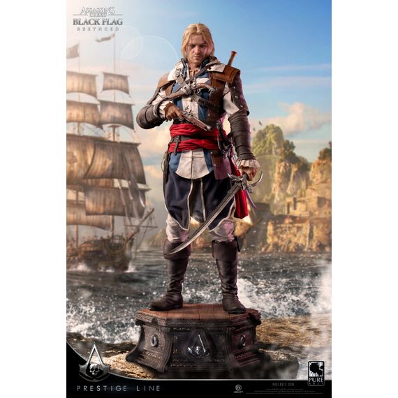 ASSASSIN'S CREED IV - Edward Kenway - Statue Prestige Line 1/2 110cm