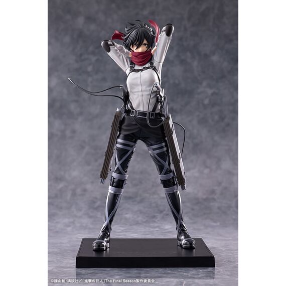 ATTACK ON TITAN - Mikasa Ackerman - Statue Oshi Works 24.5cm