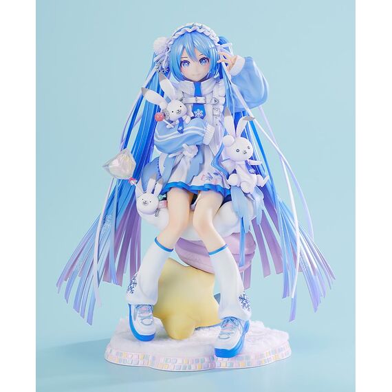 HATSUNE MIKU - Snow Miku Yukiiro Pop - Statue 1/7 24cm