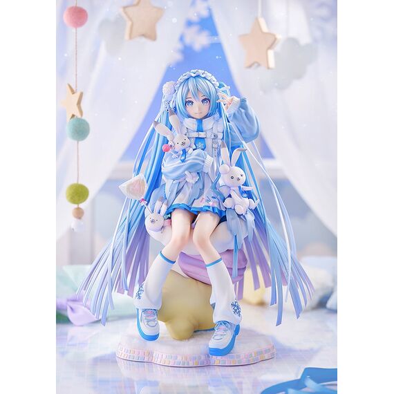 HATSUNE MIKU - Snow Miku Yukiiro Pop - Statue 1/7 24cm