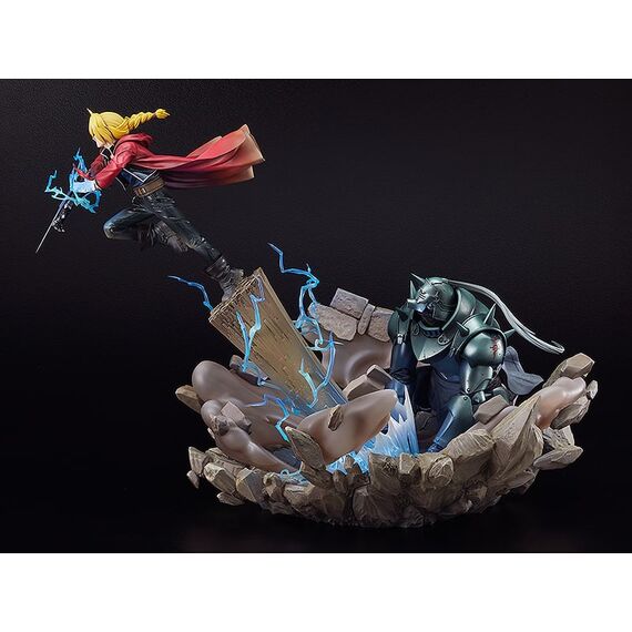 FULL METAL ALCHEMIST - Edward Elric & Alphonse Elric - Statue 58cm