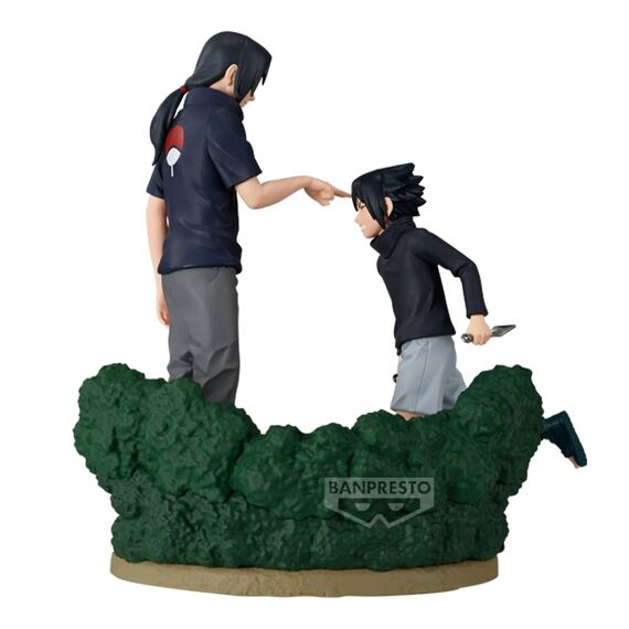 NARUTO SHIPPUDEN - Sasuke & Itachi - Figure Memorable Saga 14cm