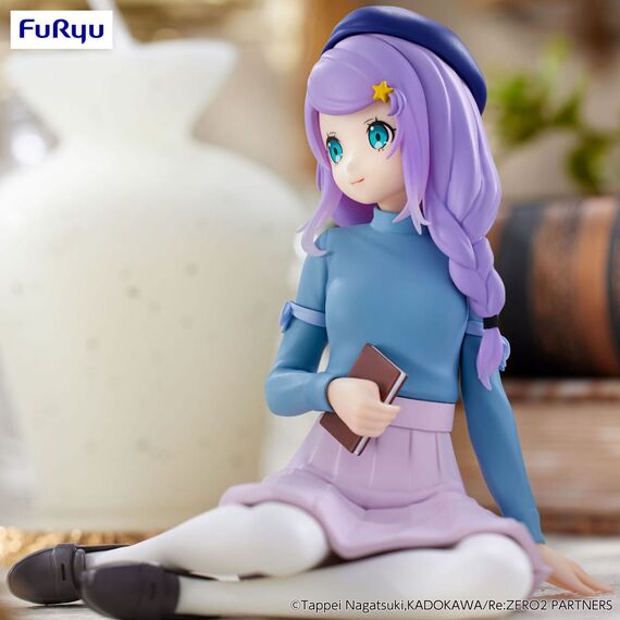 RE ZERO - Anastasia "Book Girl" - Statue Noodle Stopper 10cm