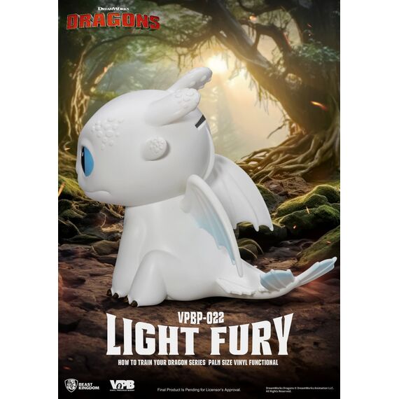 HOW TO TRAIN YOUR DRAGON - Light Fury - Bank Vinyl Figure 12cm