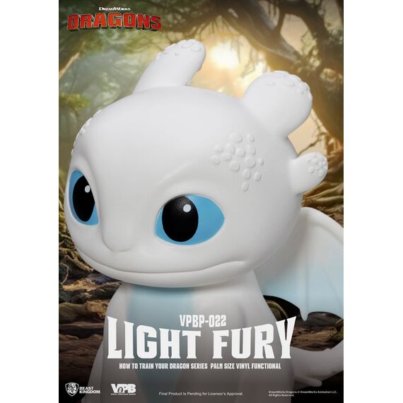 HOW TO TRAIN YOUR DRAGON - Light Fury - Bank Vinyl Figure 12cm