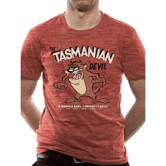 LOONEY TUNES - T-Shirt IN A TUBE- Tazmania Devil (S)