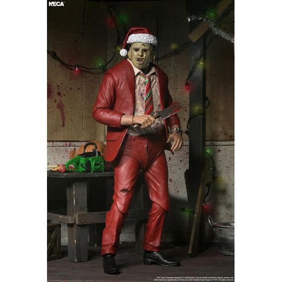 TEXAS CHAINSAW MASSACRE - Santa Leatherface - Figure Ultimate 17cm