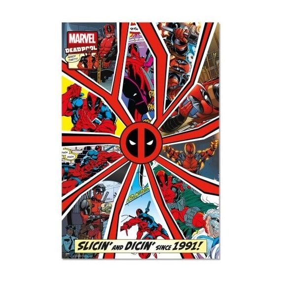 DEADPOOL - Comic Cover 30years - Poster 61 x 91cm