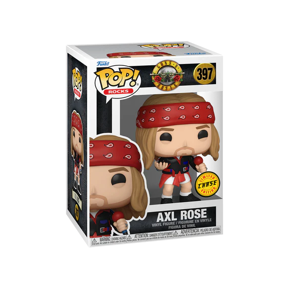 GUN N ROSES - POP Rocks N° 397 - Axel Rose (1980's) with Chase