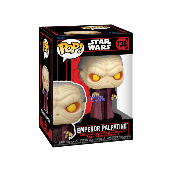 STAR WARS DARKSIDE - POP Star Wars N° 738 - Emperor Palpatine