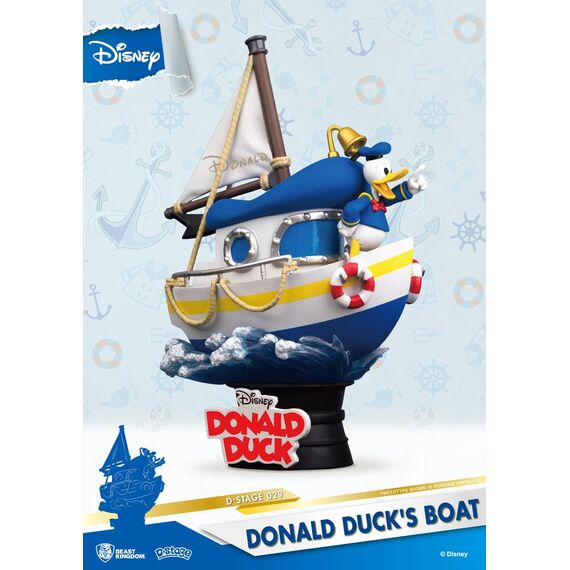 DISNEY - Donald Duck's Boat - Diorama D-Stage 15cm