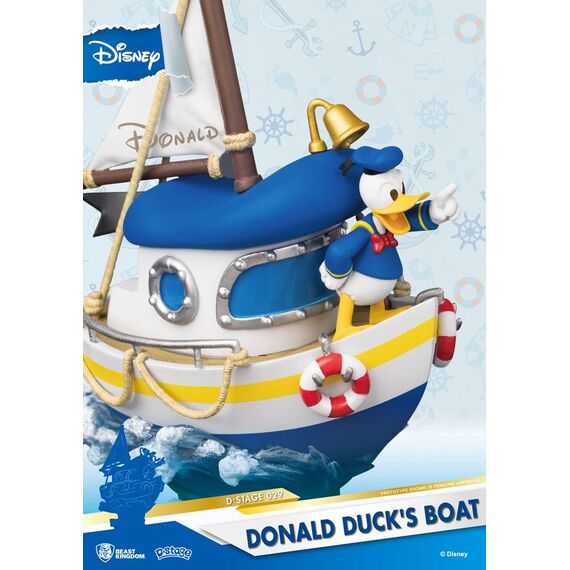 DISNEY - Donald Duck's Boat - Diorama D-Stage 15cm