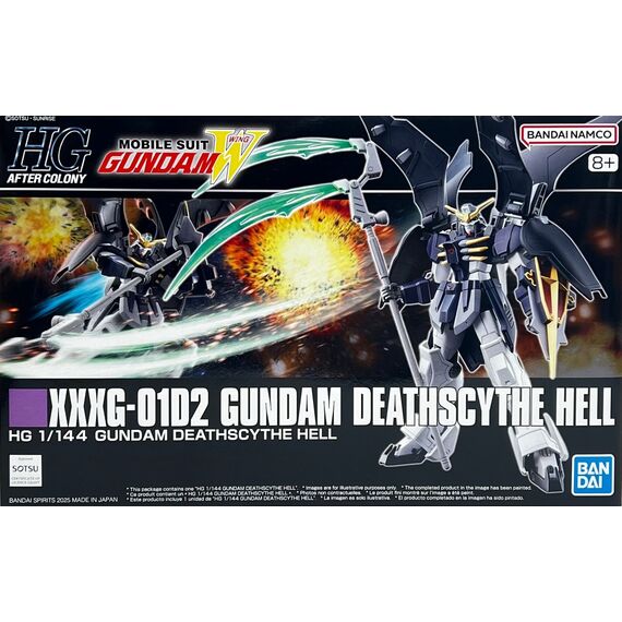 GUNDAM - HG 1/144 Gundam Deathscythe Hell - Model Kit