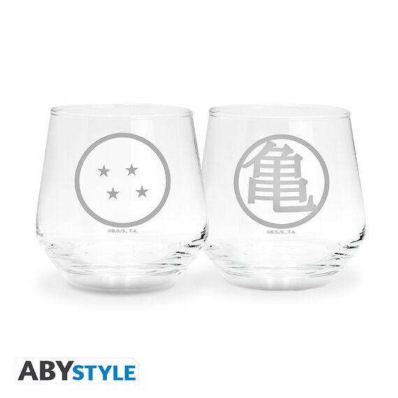 DRAGON BALL Z - Crystal ball - 2 Glasses Set 300ml
