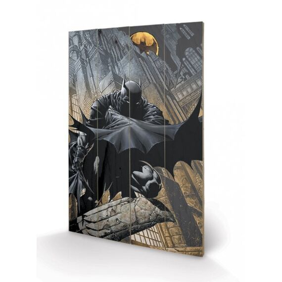 BATMAN - Printing on wood 40X59 - Night Watch