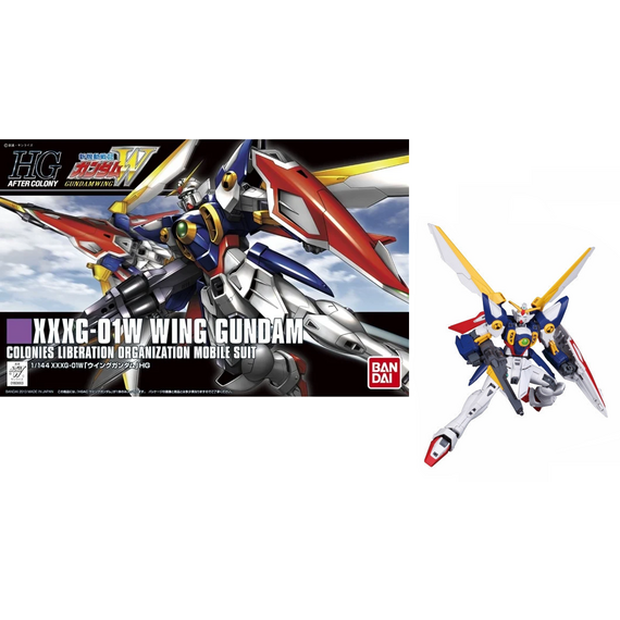 GUNDAM - Model Kit - High Grade - Wing Gundam - 1/144