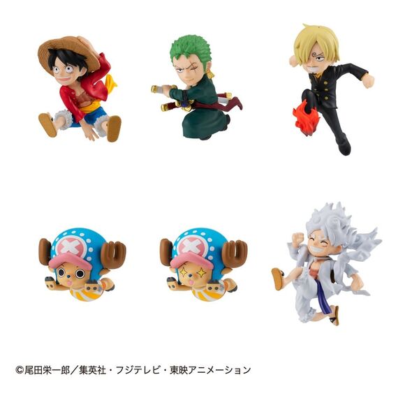 ONE PIECE - Tobimas - Display Figure 5cm (6pcs)