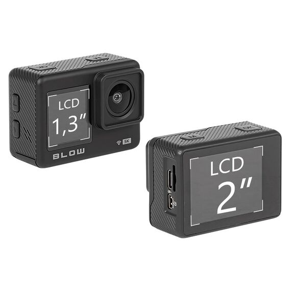 BLOW  action sports camera 20 MP 5K Ultra HD CMOS Wi-Fi 58 g