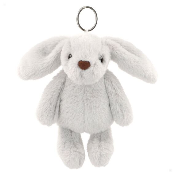 Rabbit assorted plush keychain 12cm