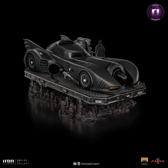 DC Comics Art Scale Deluxe Statue 1/10 The Flash Movie Batmobile 31 cm
