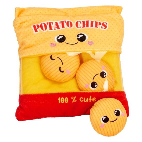 Squeezlings Plush Figure Snackbag 3-Pack Display (6)