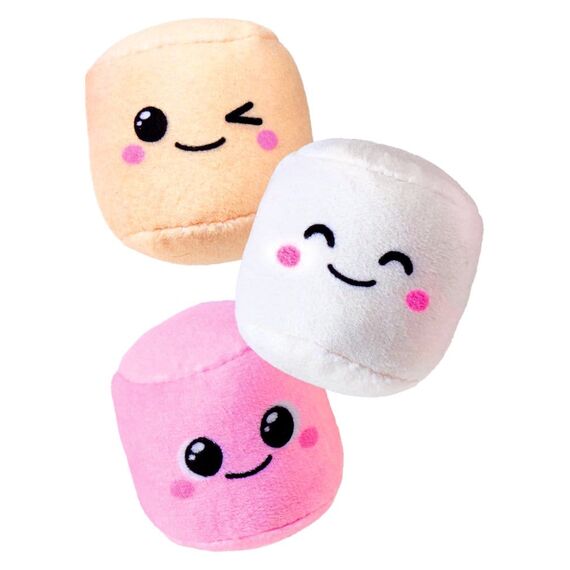Squeezlings Plush Figure Snackbag 3-Pack Display (6)