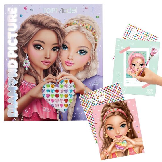 Topmodel - Create Your Diamond Picture Stickerbook (0414210) / Toys