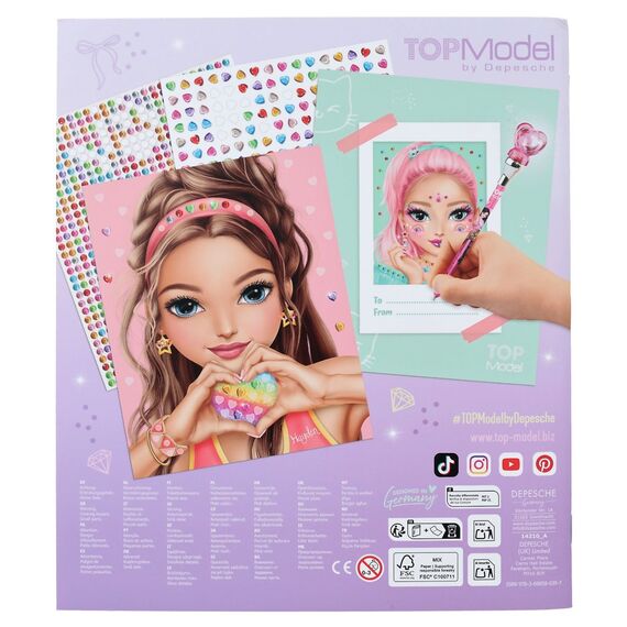 Topmodel - Create Your Diamond Picture Stickerbook (0414210) / Toys
