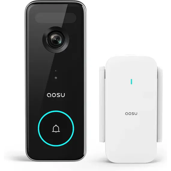 Aosu - Video Doorbell Ultra – 5MP Smart Wireless Video Doorbell / Electronics