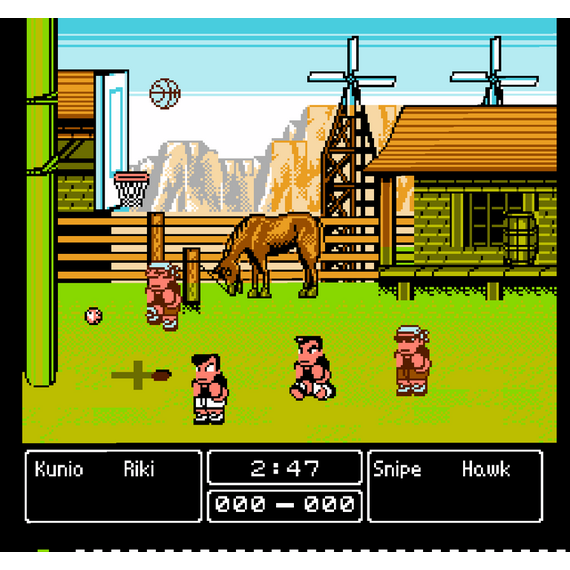 River City Basketball / Nintendo Entertainment System