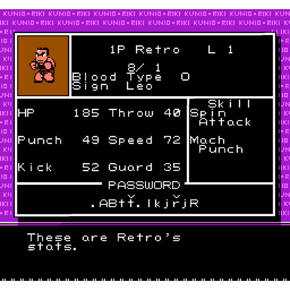 River City Fighting Legend / Nintendo Entertainment System