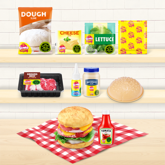 Slime Mart - Small Basket Burger (15905) / Toys
