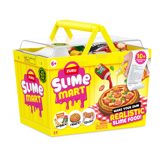 Slime Mart - Small Shopping Basket Pizza S1 (15905B) / Toys