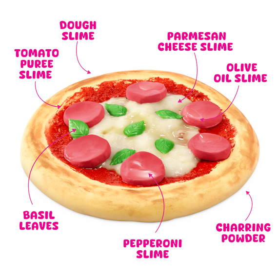 Slime Mart - Small Shopping Basket Pizza S1 (15905B) / Toys