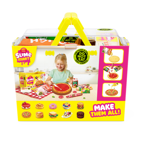 Slime Mart - Small Shopping Basket Pizza S1 (15905B) / Toys