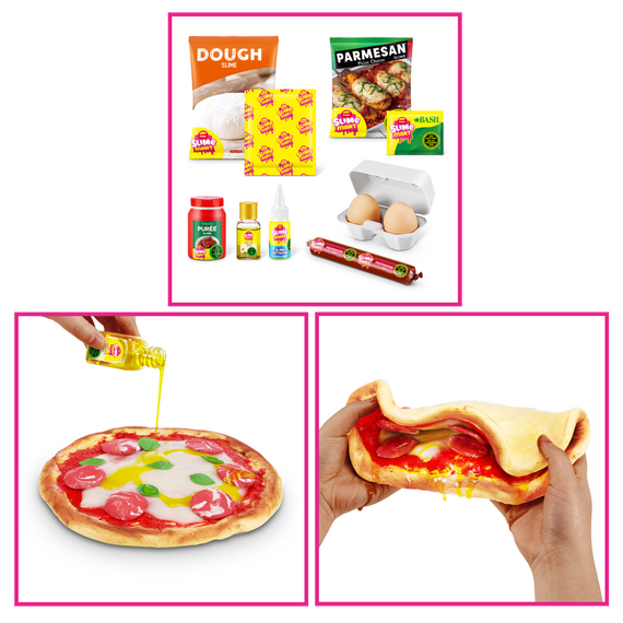 Slime Mart - Small Shopping Basket Pizza S1 (15905B) / Toys