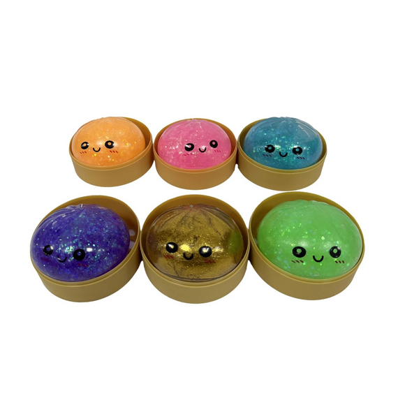 Trend Toys - Kawaii Glitter Slime Dumplings 1pcs 6cm (201089) / Toys