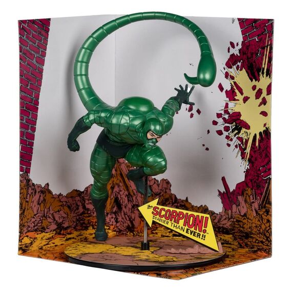 Marvel PVC Statue !/10 Scorpion (Metallic) (The Amazing Spider-Man #318) (Gold Label) 18 cm