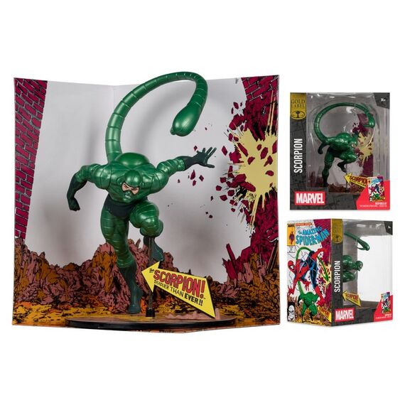 Marvel PVC Statue !/10 Scorpion (Metallic) (The Amazing Spider-Man #318) (Gold Label) 18 cm