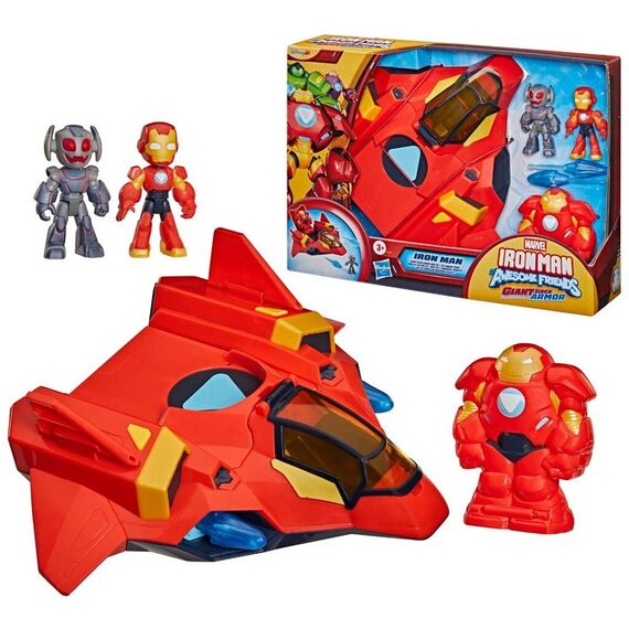 Iron Man - Friends Giant Armor Jet (343-1994) / Toys